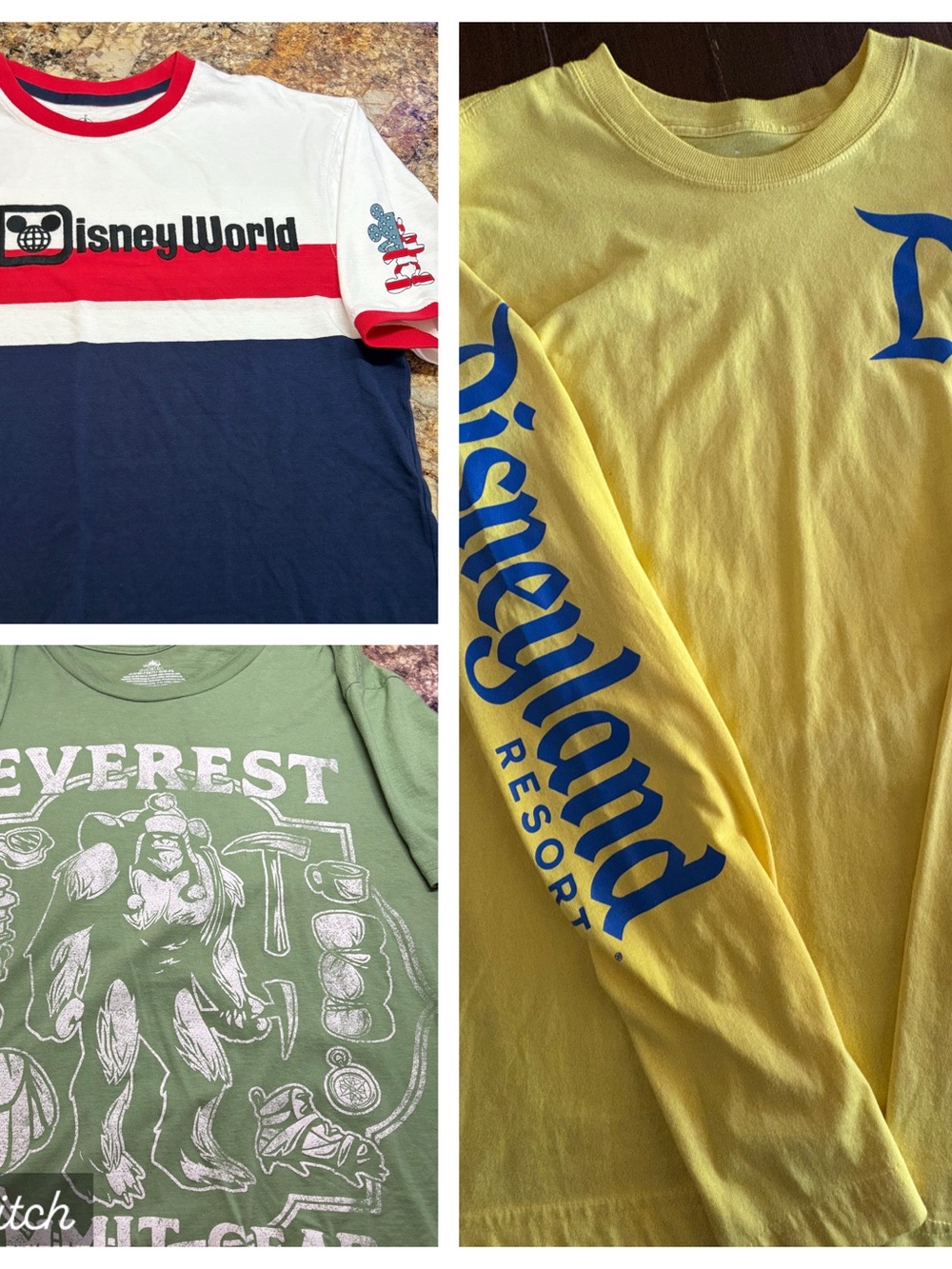 Disney Parks Shirt Bundle